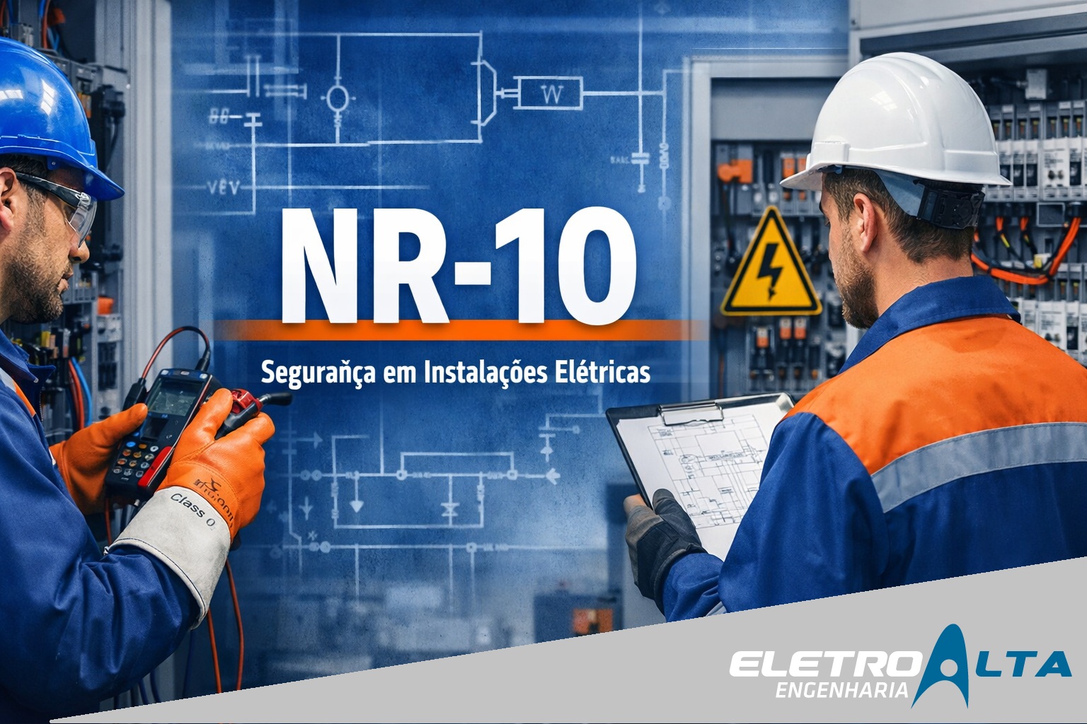 NR-10 aplicada à segurança e aos ensaios em instalações elétricas industriais