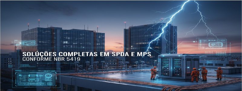 SPDA conforme NBR 5419 – projeto, inspeção e adequação técnica de proteção contra descargas atmosféricas