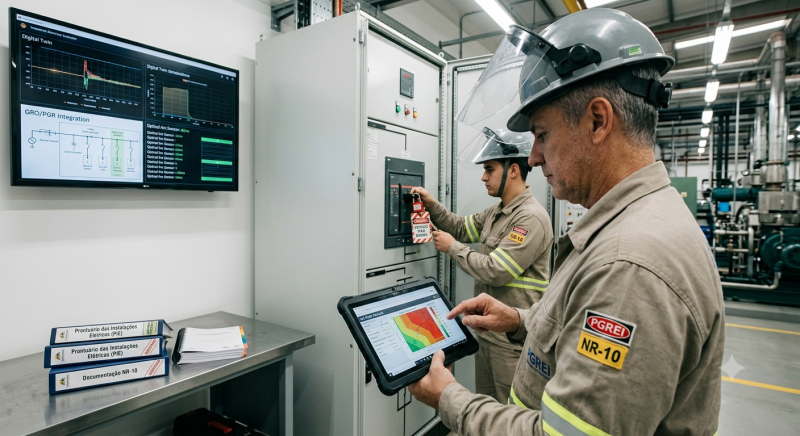 Diagnóstico de Risco Elétrico Industrial: Sua Planta Opera com Riscos Invisíveis?